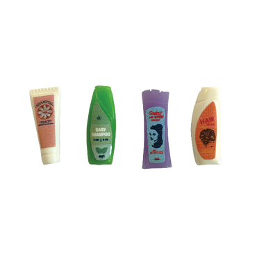 Dollhouse Miniatures - Shampoo Bottles (Scale 1:12)