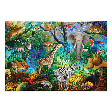 Crocodile Creek 50-pc Puzzle Holographic - Jungle Paradise