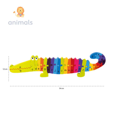 Crocodile Alphabet Puzzle