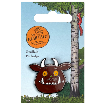 The Gruffalo Face Pin Badge