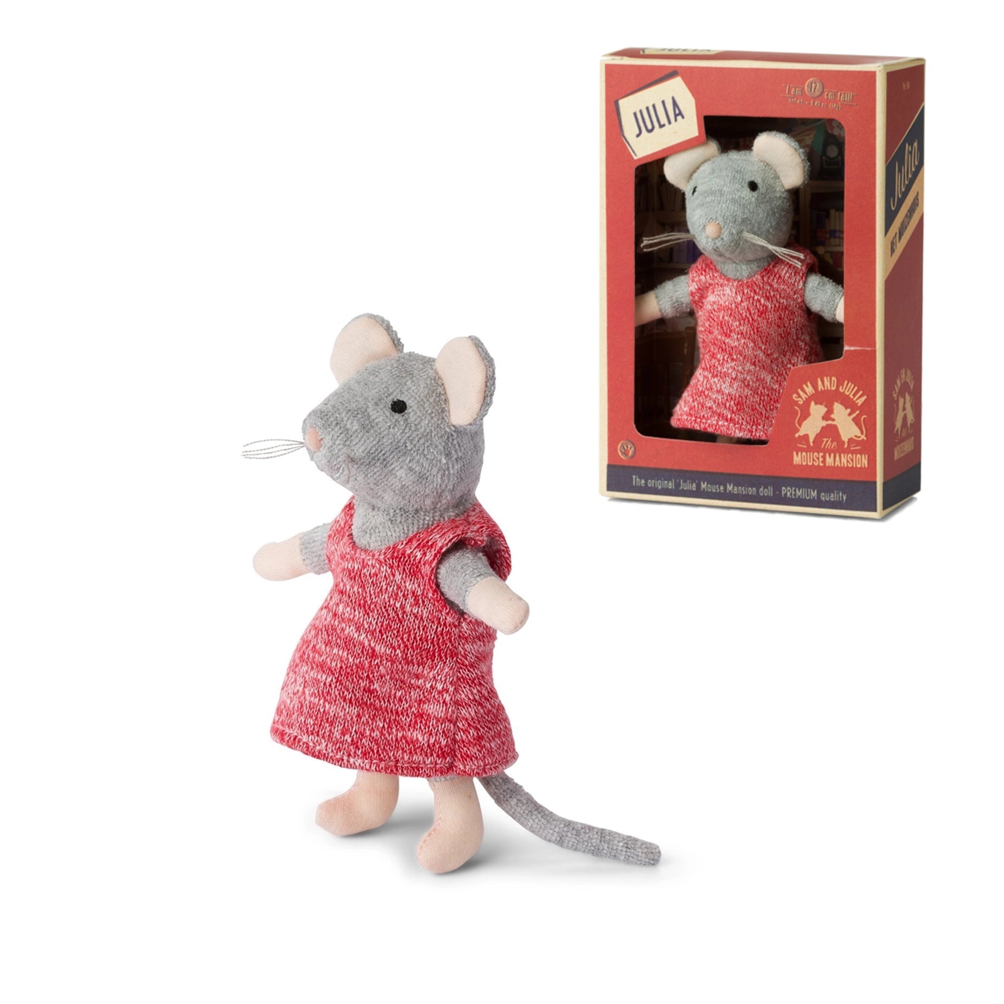 Little mouse doll Julia - Het Muizenhuis - The Forgotten Toy Shop