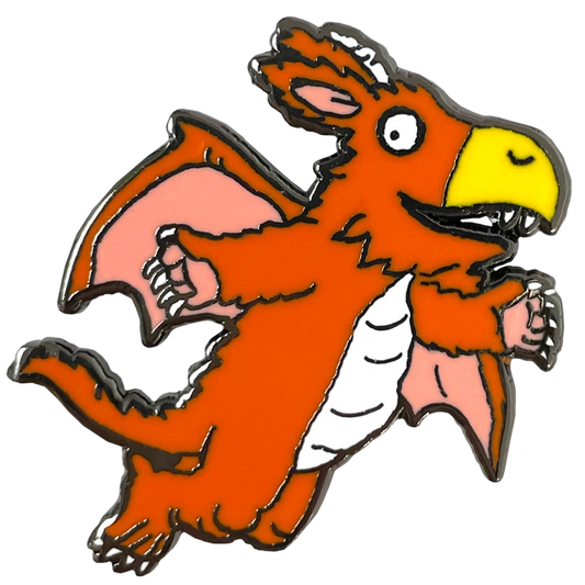 Zog Flying Pin Badge