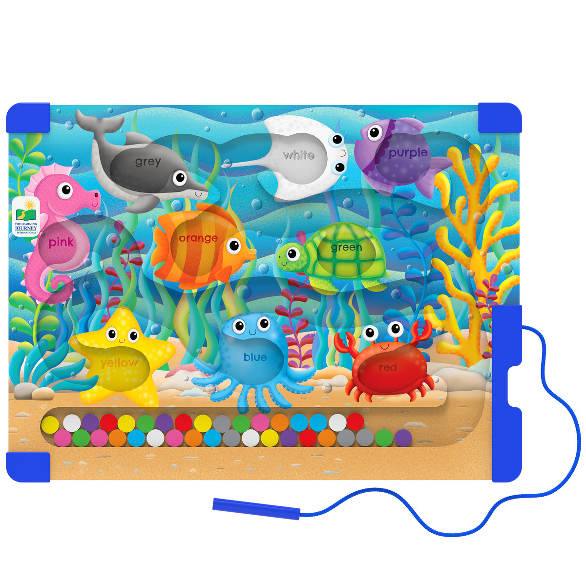 Sort & Learn Magnetic Puzzles - Colours Sea