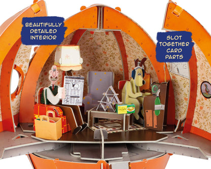 Build Your Own Wallace & Gromit Rocket - Eco-Friendly Kit