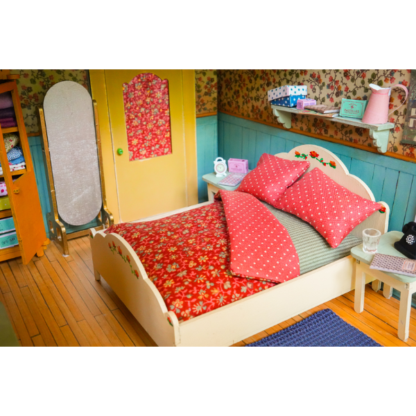 Dollhouse Furniture Kit - Bedroom (Scale 1:12)
