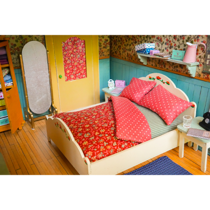 Dollhouse Furniture Kit - Bedroom (Scale 1:12)