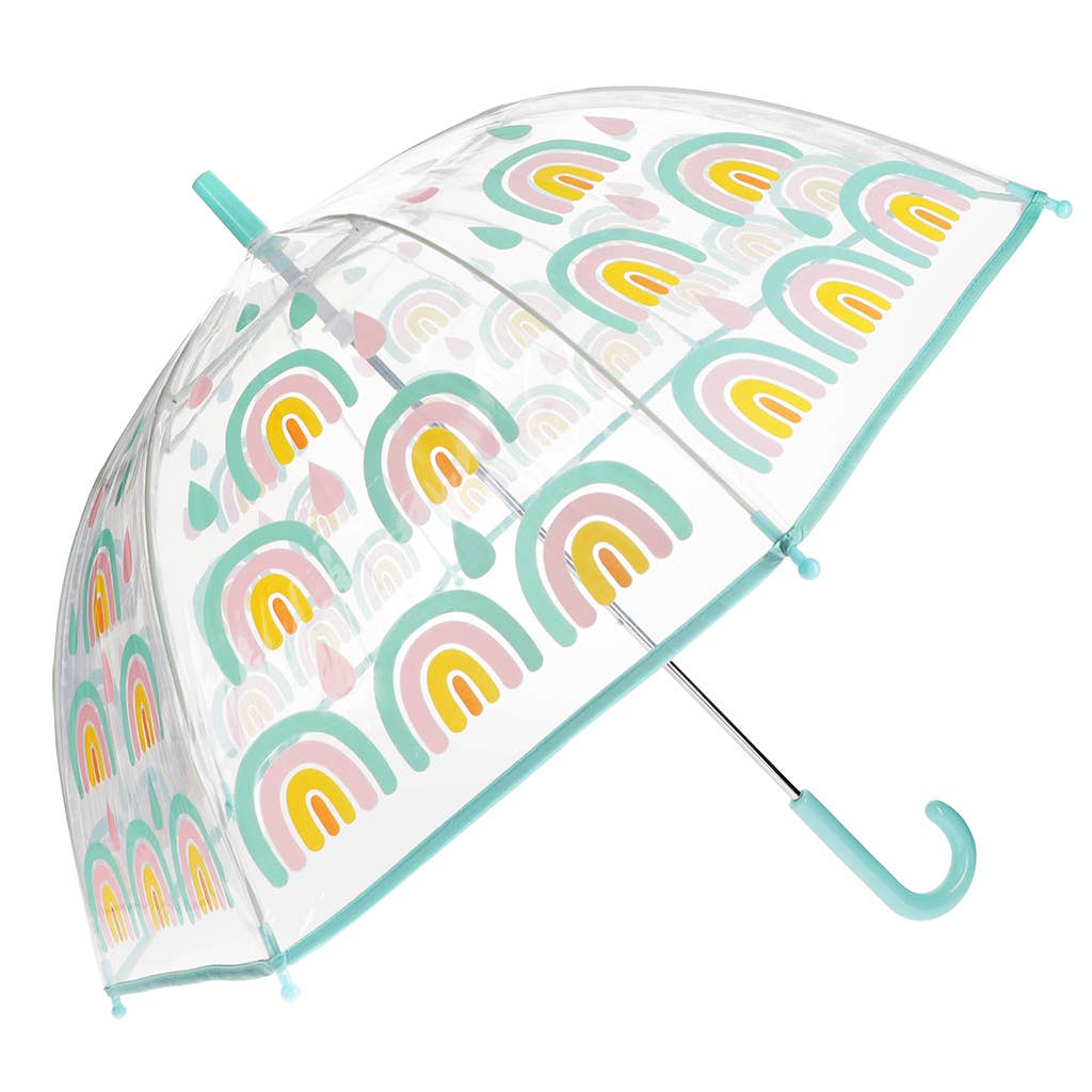 Transparent umbrella - Rainbow