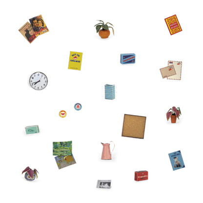 The Mouse Mansion Die-Cuts Bedroom