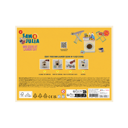 Sam & Julia - Mini Scene Kit - Laundry Day