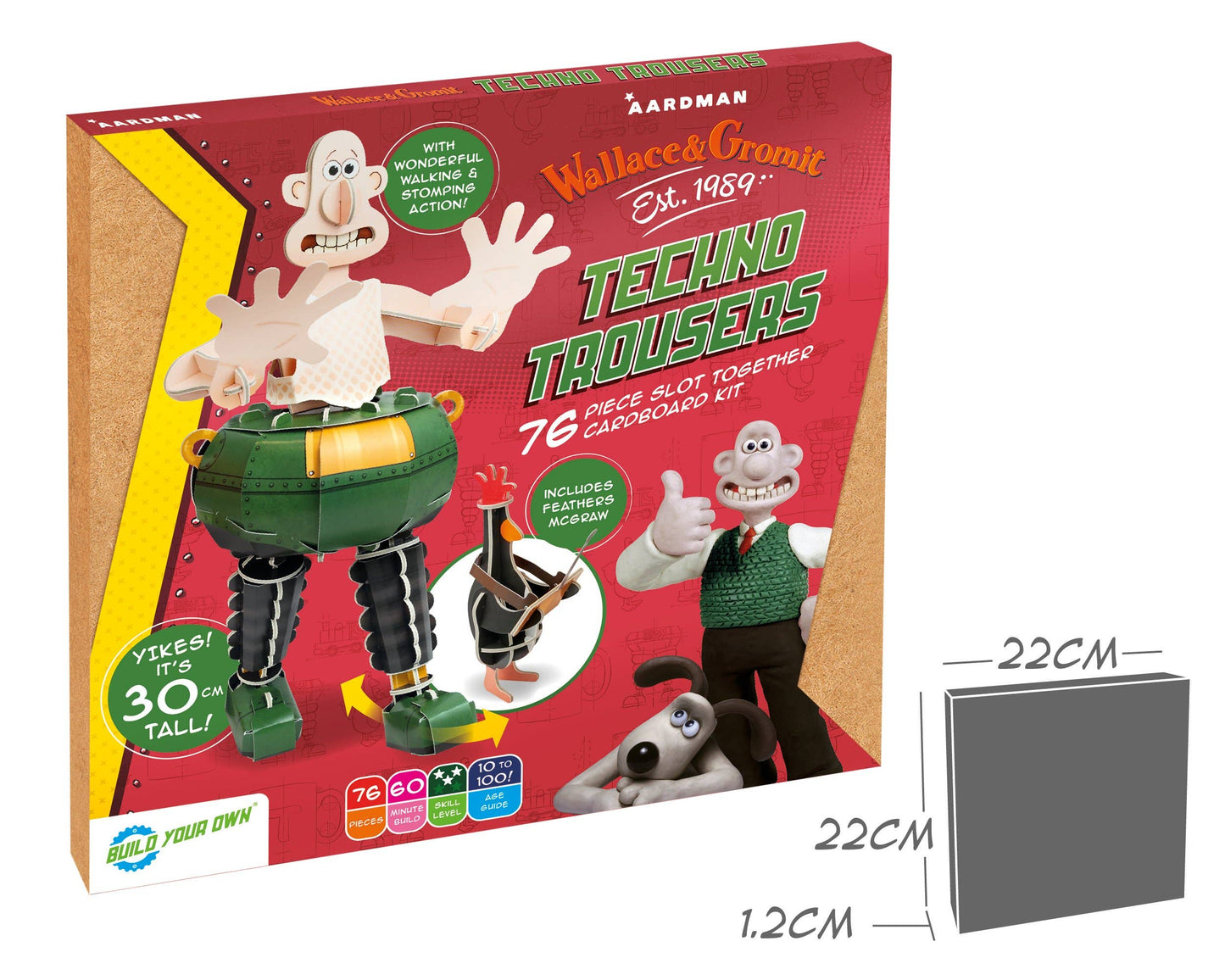 Build Your Own Wallace & Gromit Techno Trousers - Craft Kit