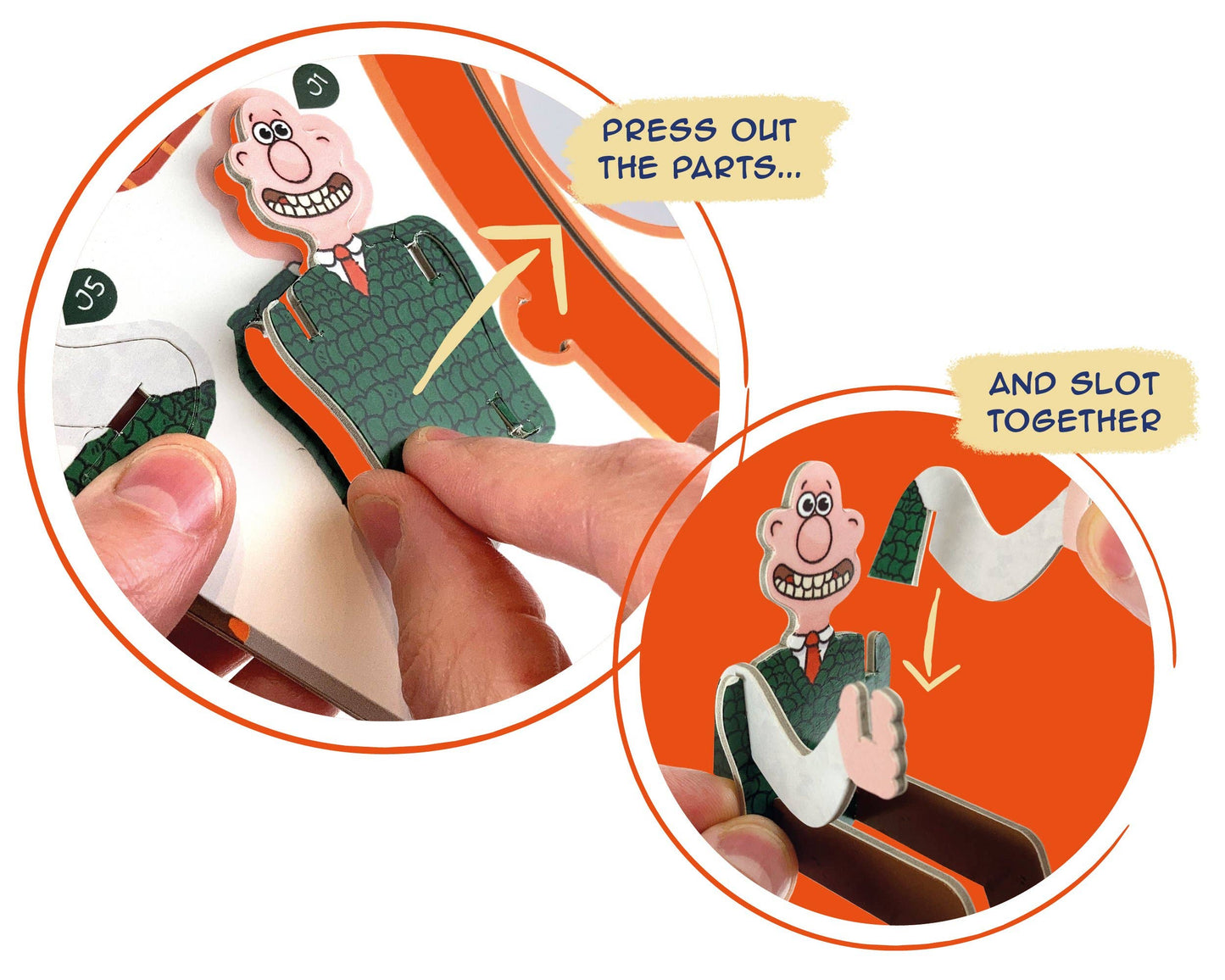 Build Your Own Wallace & Gromit Rocket - Eco-Friendly Kit