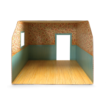 Dollhouse - Cardboard Room - Bedroom