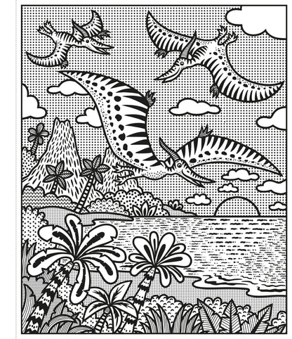 Dinosaurs Magic Painting Book