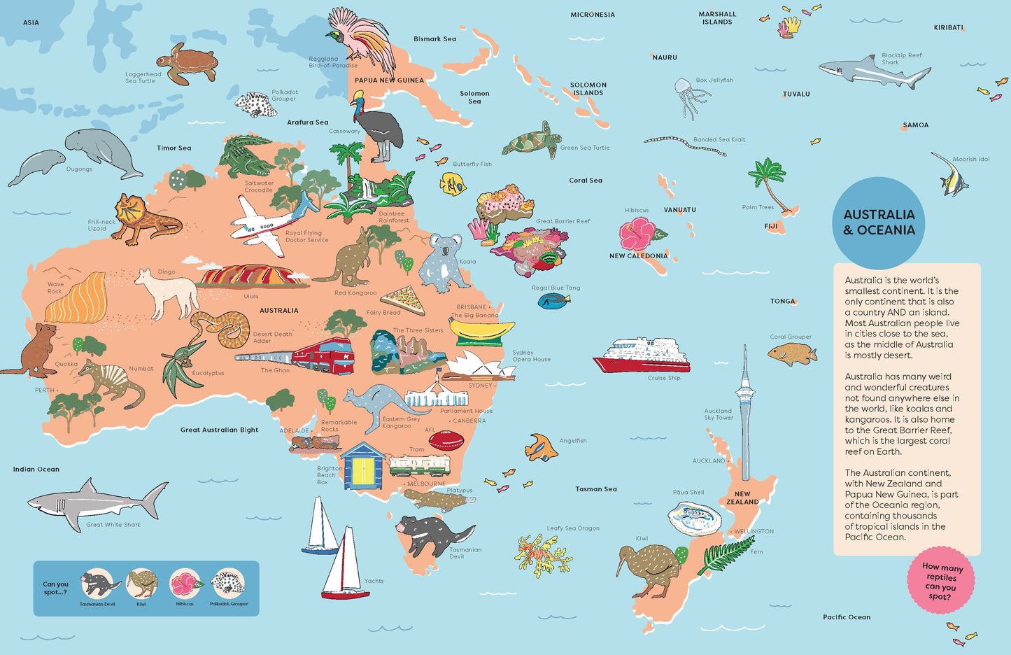 Spot it World Atlas - A Look and Find Book