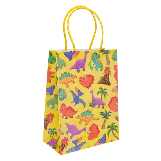 Dinosaur Paper Party Bag (Singular)