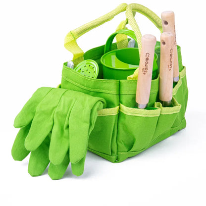 Small Tote Bag with Gardening Tools