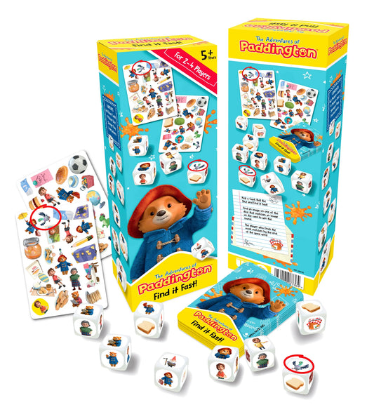 Paddington Find it Fast Dice Game