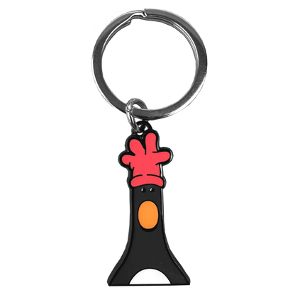 Wallace and Gromit - Feathers Head Keyring