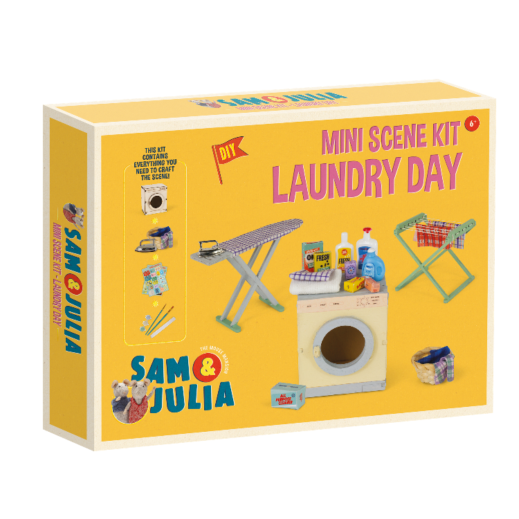Sam & Julia - Mini Scene Kit - Laundry Day
