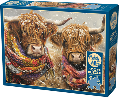 Brrr! 500 Piece Cobble Hill Puzzle + Poster