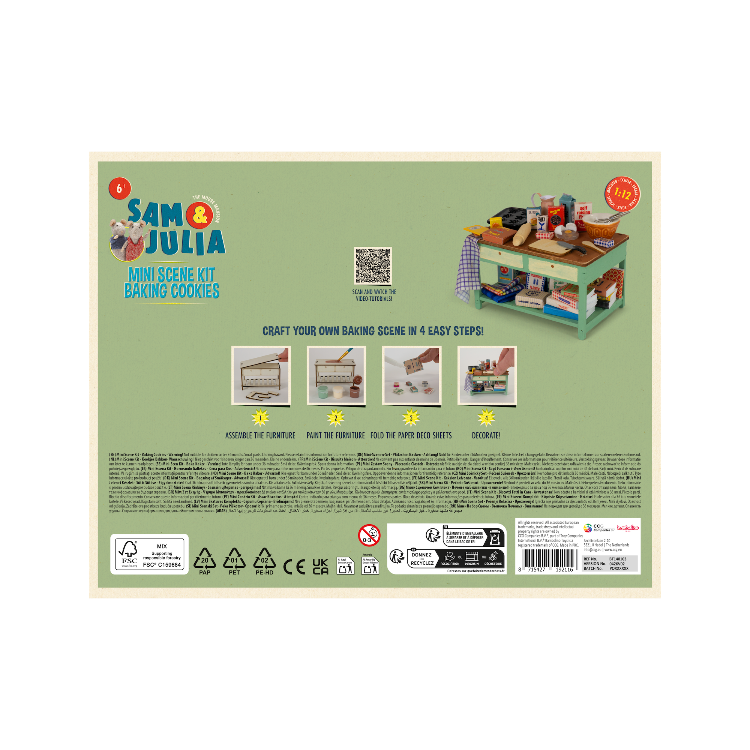 Sam & Julia - Mini Scene Kit – Baking Cookies