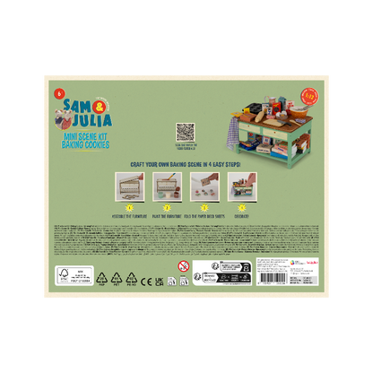 Sam & Julia - Mini Scene Kit – Baking Cookies