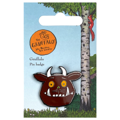 The Gruffalo Face Pin Badge