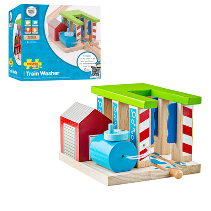 Train Washer - Bigjigs Toys - The Forgotten Toy Shop