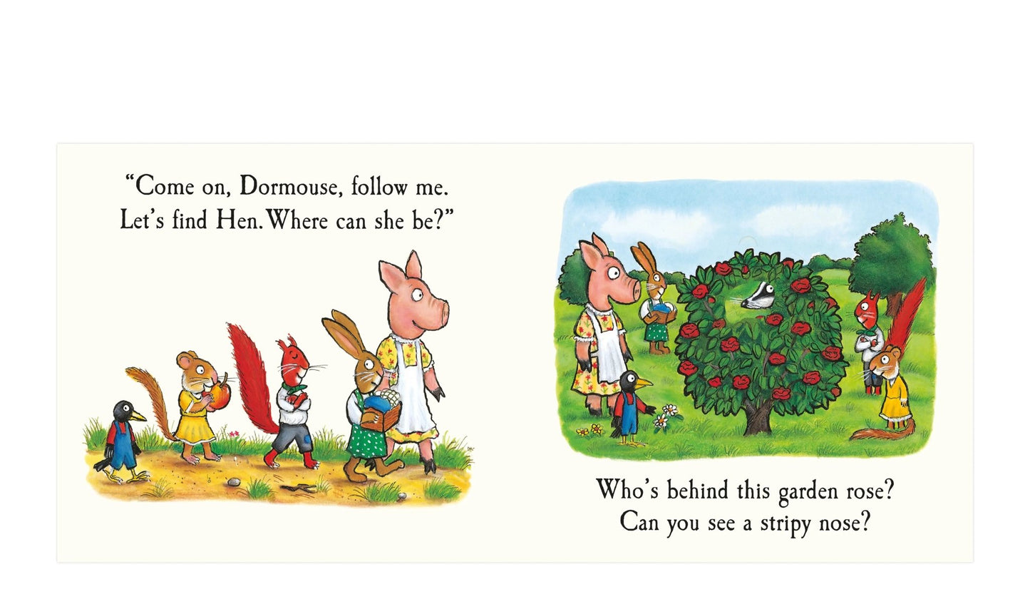 Tales from Acorn Wood: Hide and Seek Pig (Lift the flap board book) - Bookspeed - The Forgotten Toy Shop